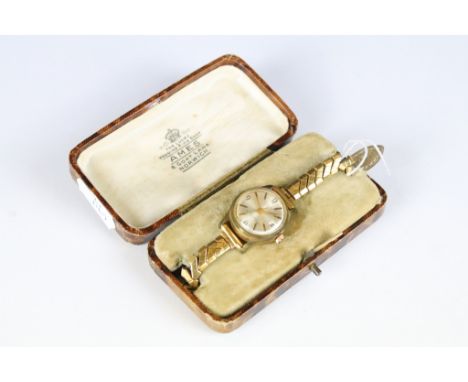 Ladies Manual Wind Sicura ‘ Breitling ‘ Watch with spare leather strap 