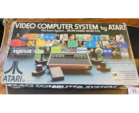 Atari console computer system -with selection of games.&nbsp;