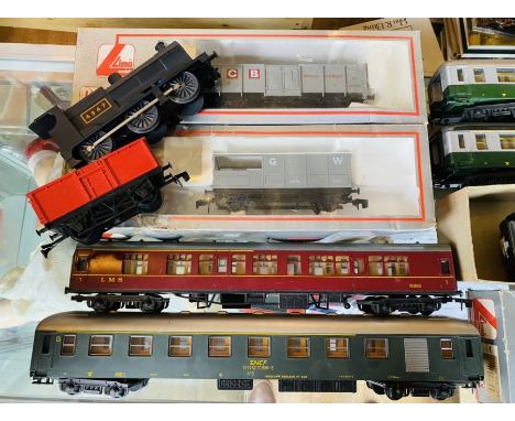 A collection of O Gauge Model Railways - To include: predominantly Lima SNCF and UK outline - some boxed (qty)&nbsp;