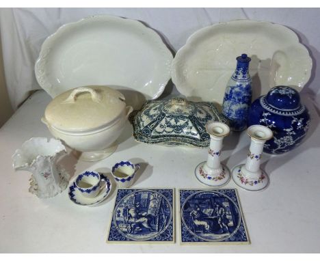 *****RE-OFFER £20 - £30*******&nbsp;
Collection of mixed ceramics , to include 2 platters , 2 tureens , Chinese blue and whit