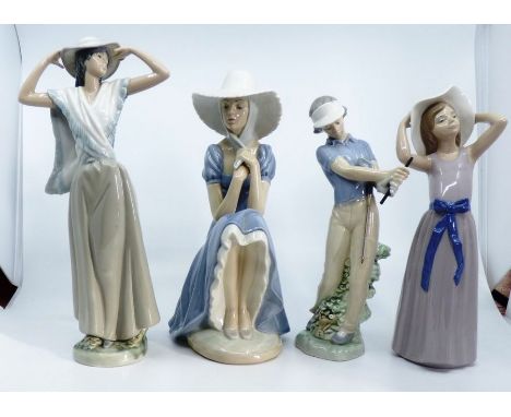 4 Nao figures by lladroGood condition
