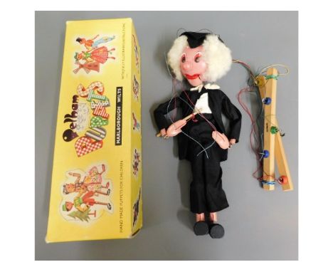 A Pelham puppet with box "School Master"