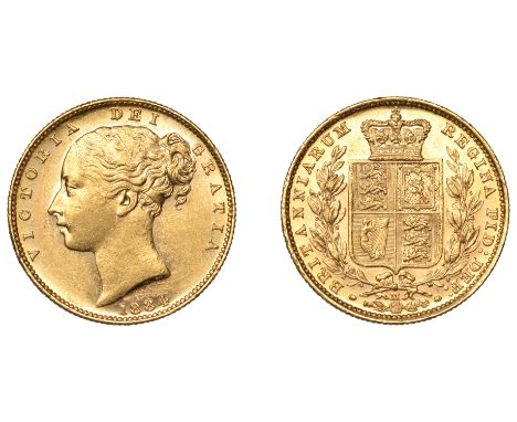Victoria (1837-1901), Sovereign, 1884m, Melbourne, shield rev. (Hill 65; Bull 1711; cf. Bentley 753-4; S 3854A). Light obvers