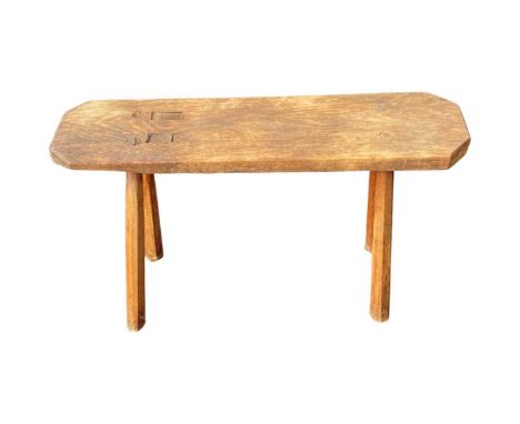 Rustic primitive wooden stoolQty: 1