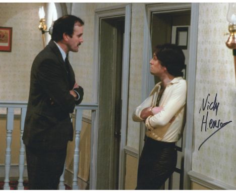 Fawlty Towers Actor, Nicky Henson signed 10x8 colour photograph. Henson (12 May 1945 - 15 December 2019) was a British actor 