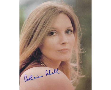 Actor, Catherine Schell signed 10x8 colour photograph. Schell (17 July 1944) is a Hungarian born actress who came to prominen