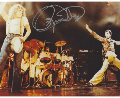 Music, Roger Daltrey signed 10x8 Sepia photograph. Daltrey CBE (born 1 March 1944) is an English singer, songwriter, actor an