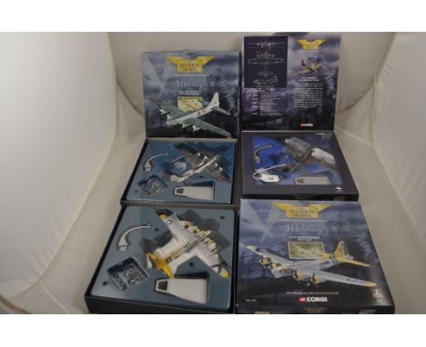 3 CORGI THE AVIATION ARCHIVE MODELS 48203, 48201 AND AA31101 BOXED