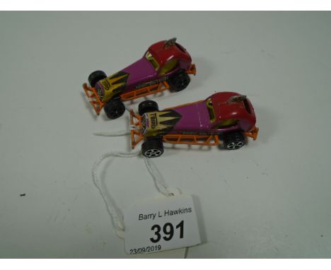 2 CORGI ROCKETS STOCK CARS TODD SWEENEY