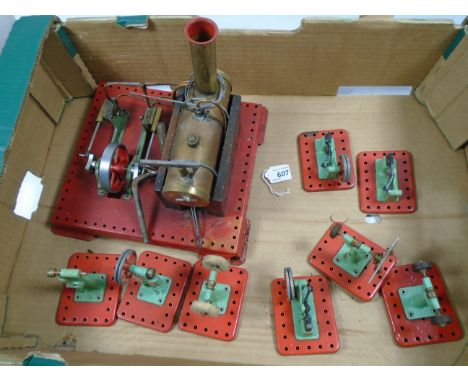 MAMOD STATIONARY STEAM ENGINE WITH 8 TOOLS 