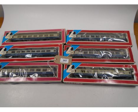 6 LIMA INTER-CITY CARRIAGES MK 2 ALL BOXED