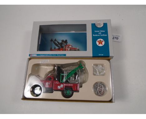 CORGI PREMIER MODELS TEXACO US52308 1:50 BOXED WITH CERTIFICATE