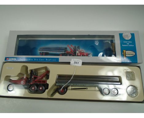 CORGI 55610 TEXACO DIAMOND T980 LTD EDITION NEVER OUT OF BOX