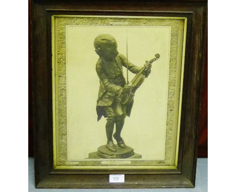 Mozart as a Boy Framed print