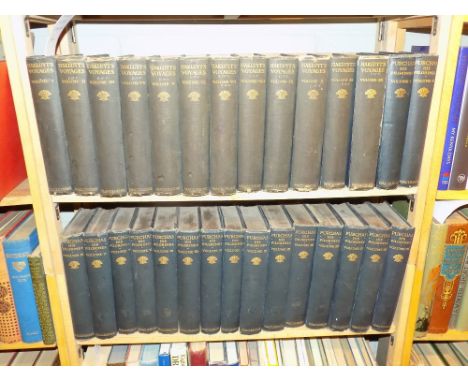Hakluyt (Richard). The Principal Navigations Voyages Traffiques & Discoveries of the English Nation..., volumes 1-12, Glasgow
