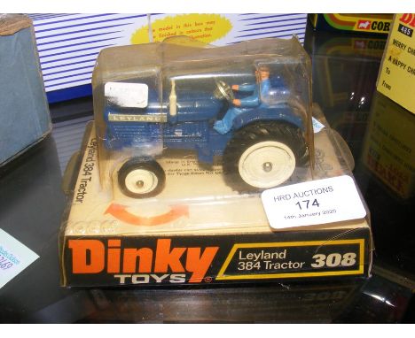 Boxed Dinky Toy 308 Leyland Tractor 