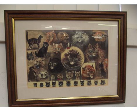 Louis Wain print 
