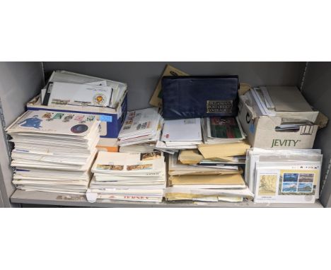 A large collection of first day covers, some inset with collectable coins, Location: 