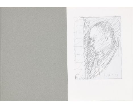 Gerhard Richter (Dresden 1932 – lebt in Köln). „Gerhard Richter. Text. Schriften und Interviews“. 1993Bleistift auf Papier, e