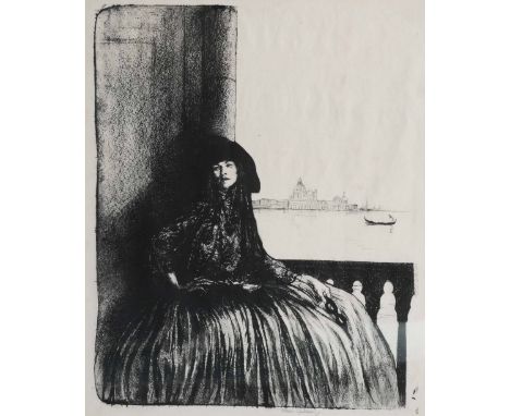 ETHEL GABAIN (1883-1950) 'La Venitienne', lithograph, signed in pencil to the margin, 34 x 26cm; and three further various en