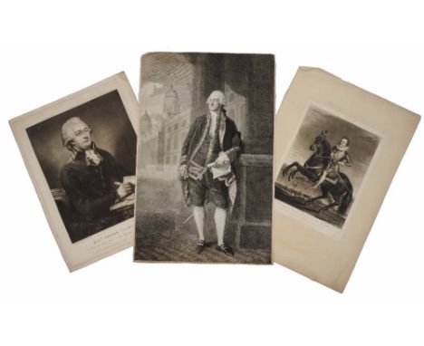 A SIMILAR LOT OF PORTRAIT ENGRAVINGS to the preceding lot to include: J Young: 'Revd Thomas Clarkson M.A.'; Charles Turner - 