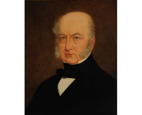 19TH CENTURY ENGLISH SCHOOL Bust length portrait of Warner Westenra, 2nd Baron Rossmore, oil on canvas, 53 x 43cm