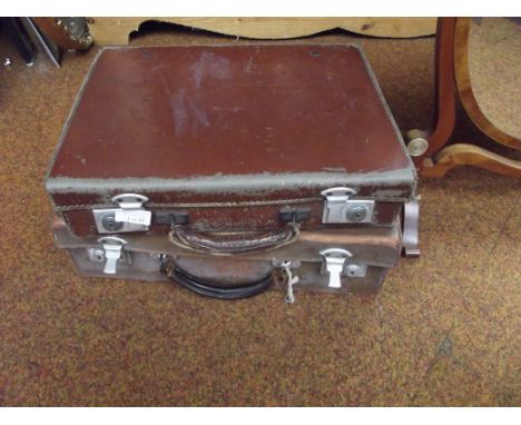 Two vintage cases