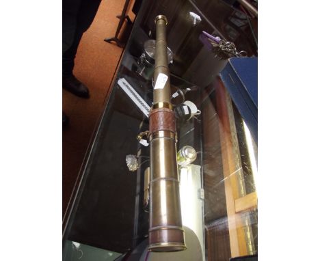 Brass telescope