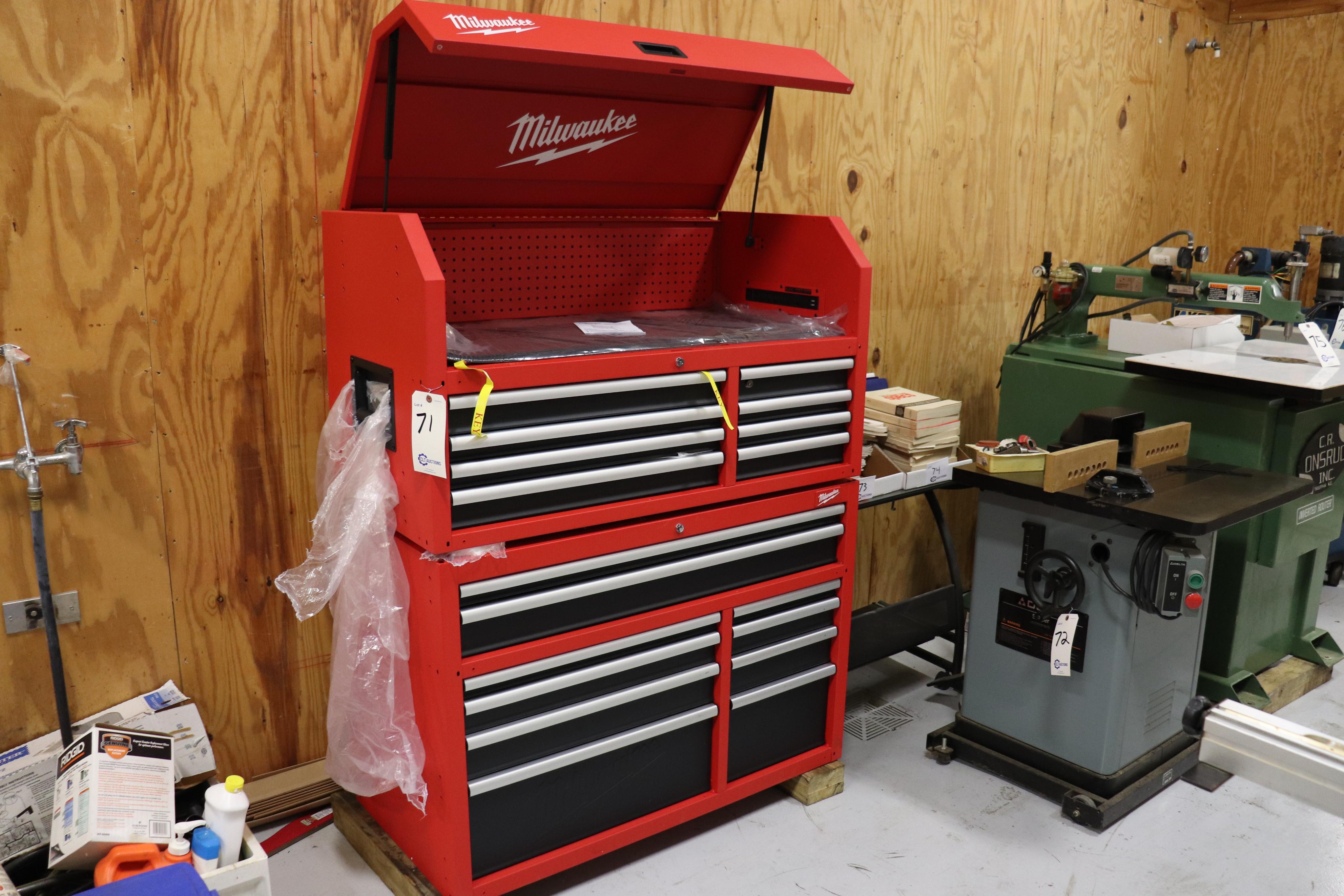 New Milwaukee upper & lower tool boxes 42228541 & 48228542, 46" 8