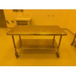 Stainless Steel Mobile Table