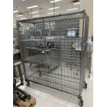 SS Portable Locking Cage