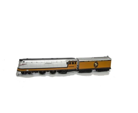 An Uncommon Rivarossi L442/R H0 Gauge American ‘Hiawatha’ Streamlined 4-4-2 Steam Locomotive and Tender, in ‘Milwaukee Road’ 