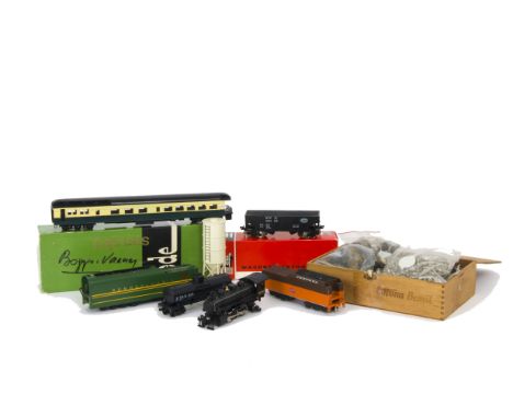 An H0 Gauge Lionel American Freedom Train with Sundry Rolling Stock and Spare Parts, comprising a 2-8-4 locomotive no 4449 an