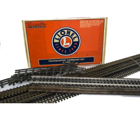 Two Boxes of 0 Gauge 3-rail Track by Various Makers, including a circle (16 pcs) MTH 72” track, VG-E, curved and straight rai