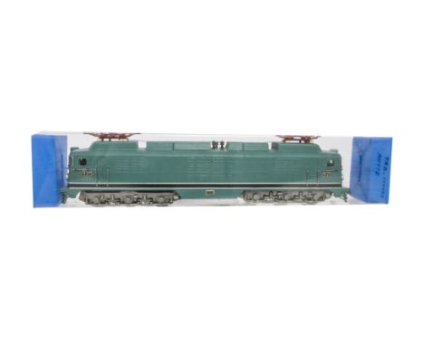 An Uncommon TAB (France)-made H0 Gauge 2-rail Russian Co-Co Electric Locomotive, by TAB - ‘R. Gerard’, in turquoise livery wi