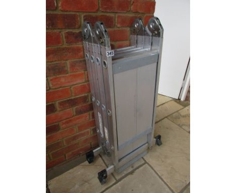 Aluminium platform ladder