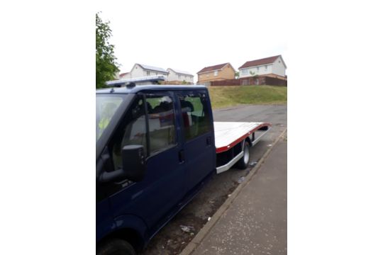 transit crew cab recovery truck