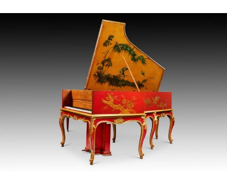 Y† PLEYEL, PARIS; A RARE 7'6'' 'AUTO PLEYELA' GRAND PIANO, NUMBER 17839 1925 The model is a traditional Pleyel Trois Bis gran