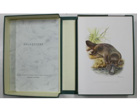 Säugetiere. Ausgew. und bearb. von Erna Mohr und Th. Haltenorth. Mit Unterstützung des Zoologischen Staatsinstitutes und Muse