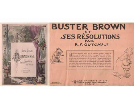 Kinderbuch. Sammlung von 3 Kinderbüchern französischer Verlage, 1903 – 1905. Alle mit farbigen Bildern. Verschiedene Formate 