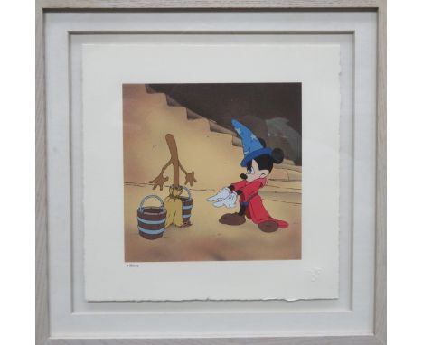 Walt Disney's Fantasia 1940 limited Edition Serigraph, comes boxed with Certificate of Authenticity. Approx. 25.5cms x 25.5cm