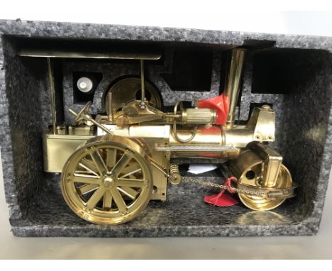 A Wilsco model steam engine titled "Old Smokey"