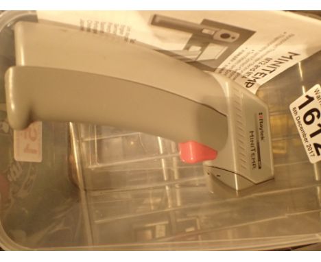 Raytek minitemp digital laser thermometer  CONDITION REPORT: working at lotting up