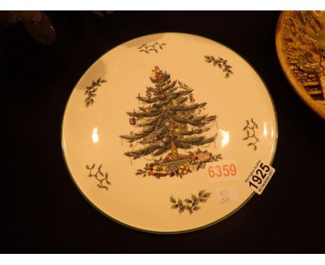 Spode Christmas tree plaque