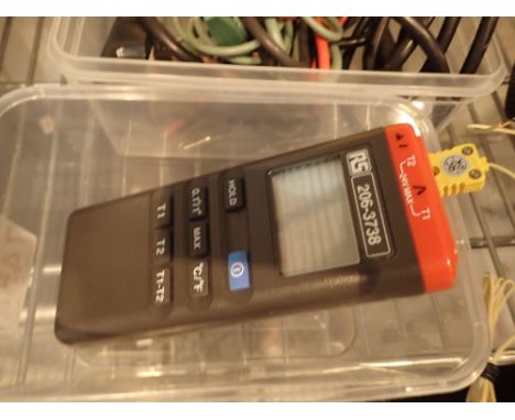 RS206-3738 thermocouple thermometer -50 degrees to 1300 degrees 