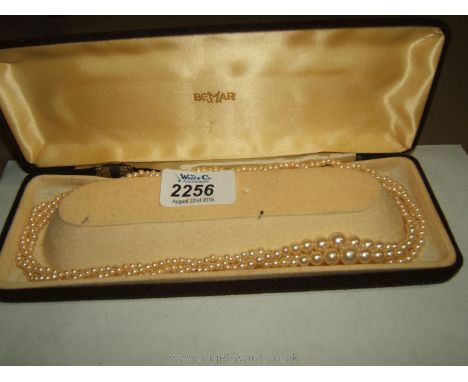 A cultured Pearl Necklace