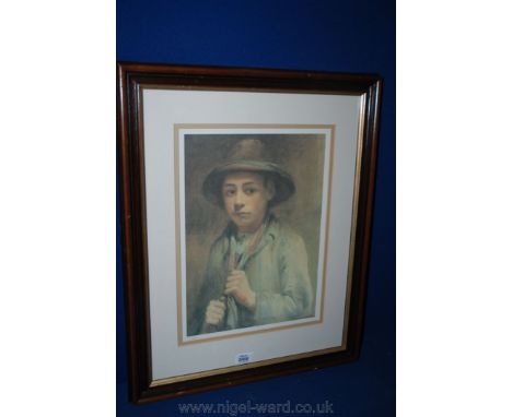 A William Henry Milnes limited edition Print 'Farmers Boy'  no. 29/850
