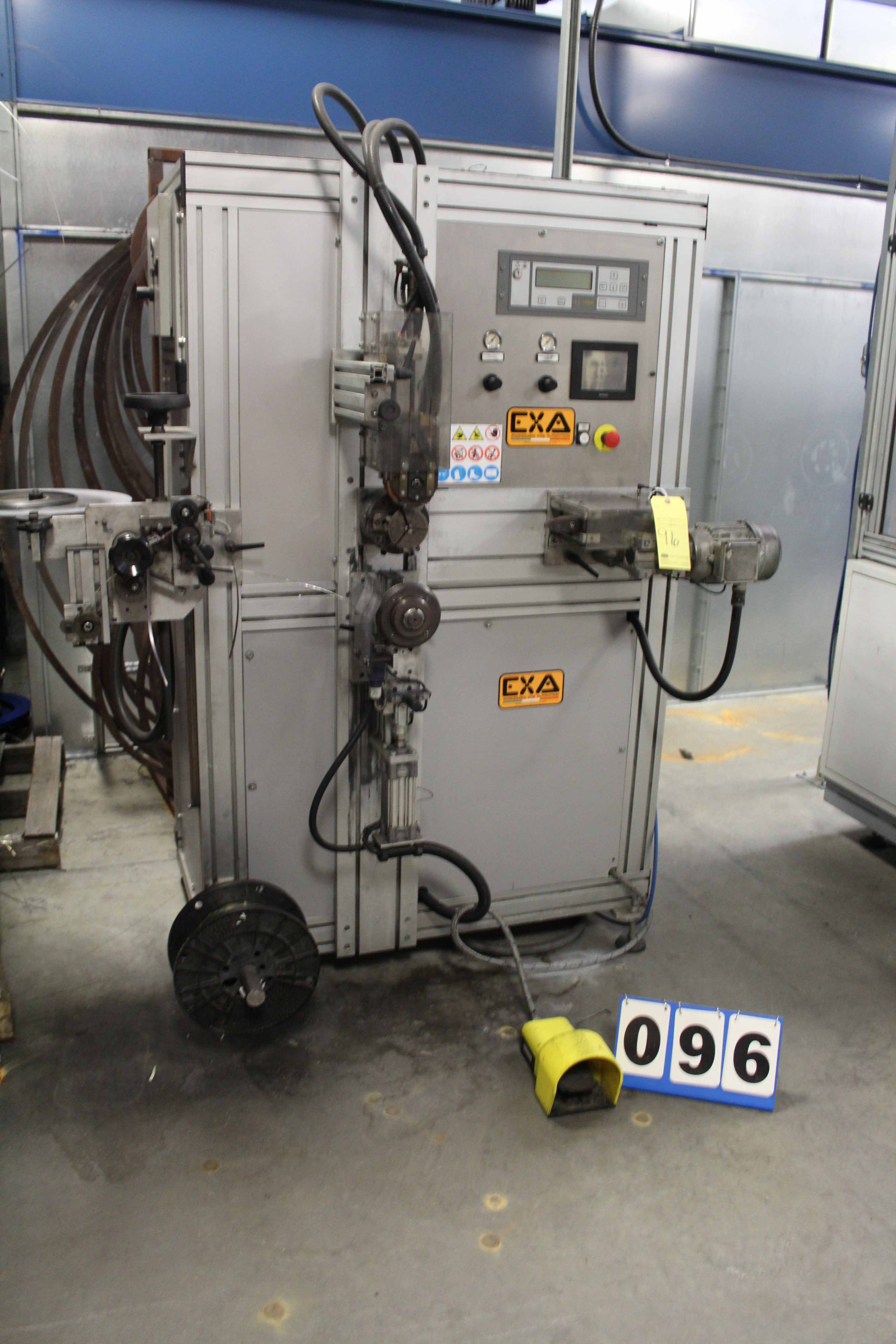 AUTOMATIC SPIRAL WOUND GASKET MACHINE, EXA AWM07, new 2014, 1/2" to 30