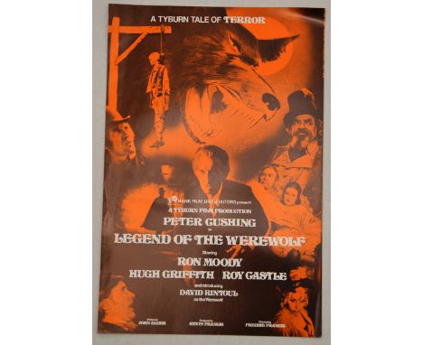LEGEND OF THE WEREWOLF - PRESS CAMPAIGN LEAFLET - Very Good / Near Fine