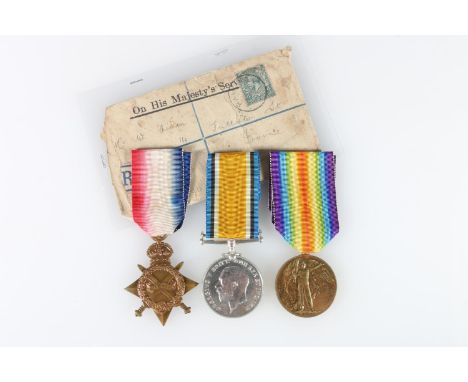 Medals of 11973 Serjeant John Niven of A Company 2nd Battalion Royal Scots Fusiliers comprising WWI British war medal, Victor